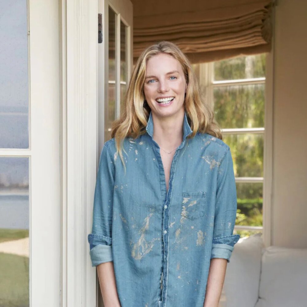 Frank & Eileen 100% Mary Famous Denim Light Pink Acid Wash Button Down Dress